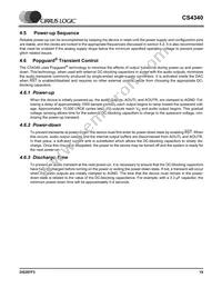 CS4340-KSZR Datasheet Page 19