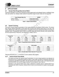 CS4341-KSZ Datasheet Page 17