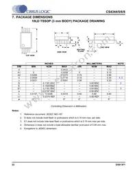 CS4346-CZZ Datasheet Page 22