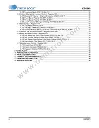 CS4349-DZZR Datasheet Page 4