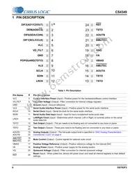 CS4349-DZZR Datasheet Page 6