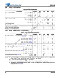 CS4349-DZZR Datasheet Page 16