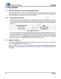 CS4349-DZZR Datasheet Page 18