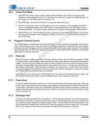 CS4349-DZZR Datasheet Page 22