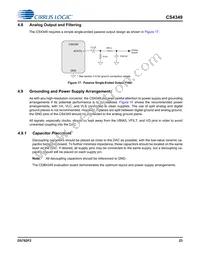 CS4349-DZZR Datasheet Page 23