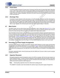 CS4351-DZZR/B Datasheet Page 19