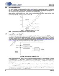 CS4353-CNZR Datasheet Page 16