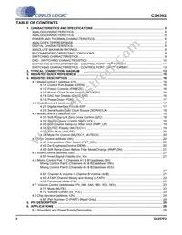 CS4362-KQZ/E Datasheet Page 2