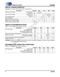 CS4362-KQZ/E Datasheet Page 8