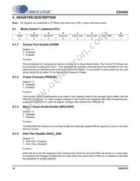 CS4362-KQZ/E Datasheet Page 16