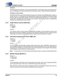 CS4362-KQZ/E Datasheet Page 19