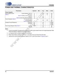 CS4364-CQZR Datasheet Page 10