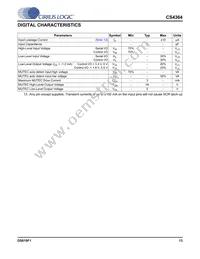 CS4364-CQZR Datasheet Page 13