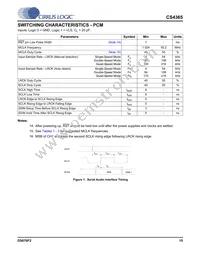 CS4365-DQZR Datasheet Page 15