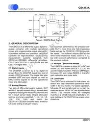 CS4373A-ISZR Datasheet Page 16