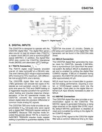 CS4373A-ISZR Datasheet Page 22