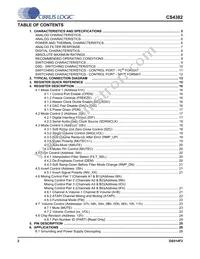 CS4382-KQZ/E Datasheet Page 2