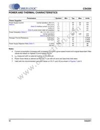 CS4384-CQZR Datasheet Page 10