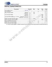 CS4384-CQZR Datasheet Page 13
