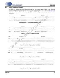 CS4385-DQZR Datasheet Page 23