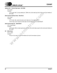 CS4397-KSZR Datasheet Page 22