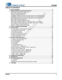 CS4398-CZZR Datasheet Page 3