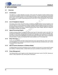 CS43L21-CNZR Datasheet Page 22