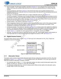 CS43L36-CNZ Datasheet Page 20