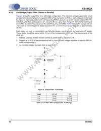 CS4412A-CNZR Datasheet Page 18