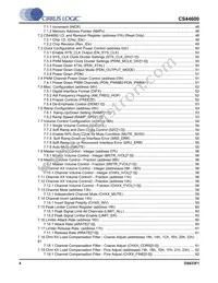 CS44600-CQZR Datasheet Page 4