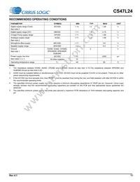 CS47L24-CWZR Datasheet Page 11