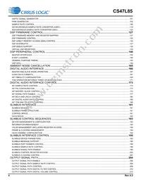 CS47L85-CWZR Datasheet Page 4