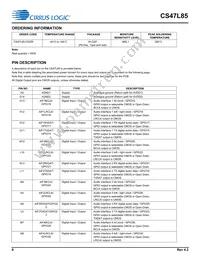 CS47L85-CWZR Datasheet Page 8