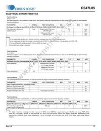 CS47L85-CWZR Datasheet Page 17