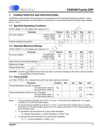 CS493105-CLZR Datasheet Page 7