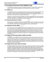 CS495313-CVZR Datasheet Page 11