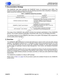 CS49DV8C-CVZR Datasheet Page 5