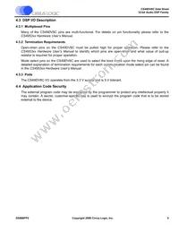 CS49DV8C-CVZR Datasheet Page 9