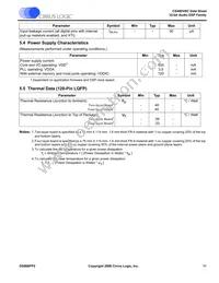 CS49DV8C-CVZR Datasheet Page 11