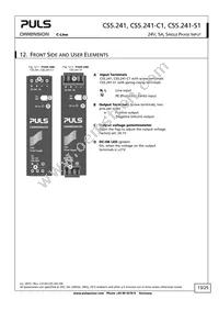 CS5.241-S1 Datasheet Page 13