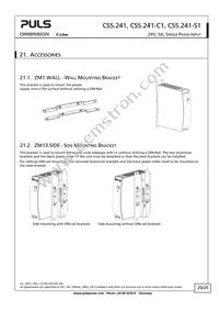 CS5.241-S1 Datasheet Page 20