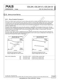 CS5.241-S1 Datasheet Page 22