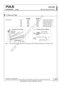 CS5.243 Datasheet Page 8