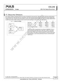 CS5.243 Datasheet Page 16