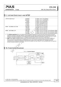 CS5.244 Datasheet Page 9