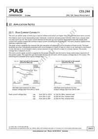 CS5.244 Datasheet Page 20