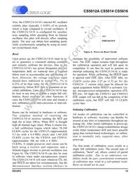 CS5016-BL16Z Datasheet Page 15