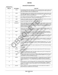 CS5106LSWR24 Datasheet Page 8