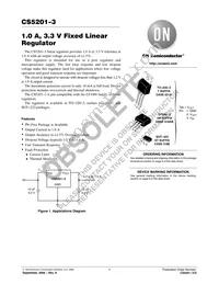 CS5201-3GT3 Datasheet Cover