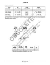 CS5201-3GT3 Datasheet Page 6